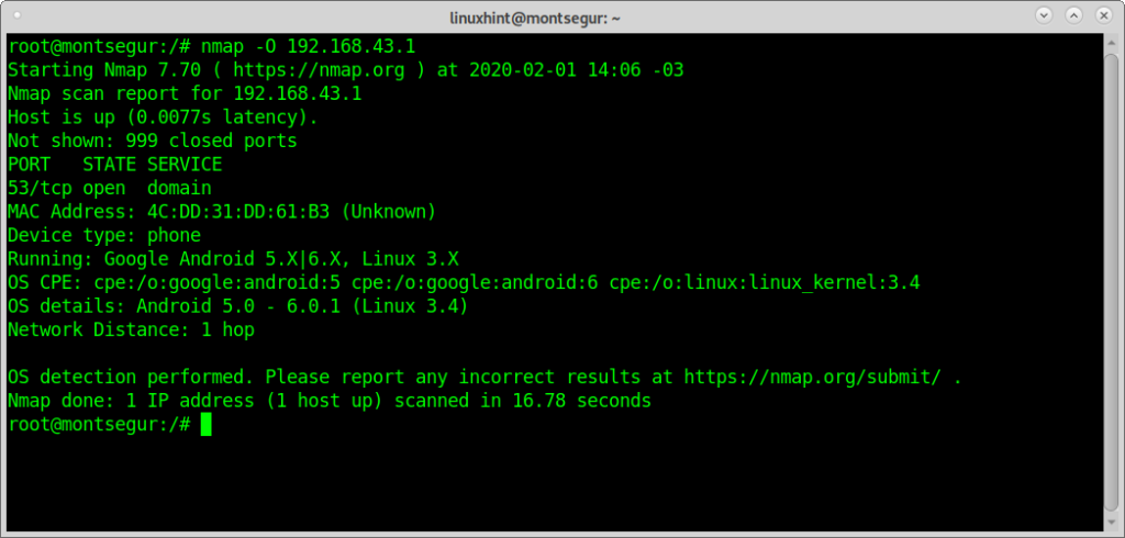 Nmap Version Scan, determining the version and available services Security 