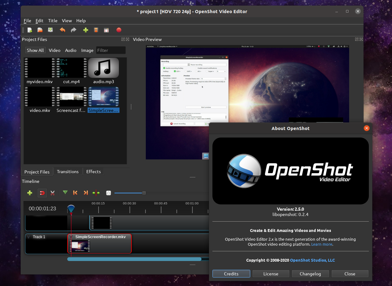 openshot video editor online free