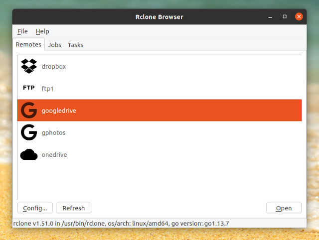 Rclone Browser (Fork) 1.8.0 Gets Proxy Support, Option To Create Public Link Apps Cloud rclone 