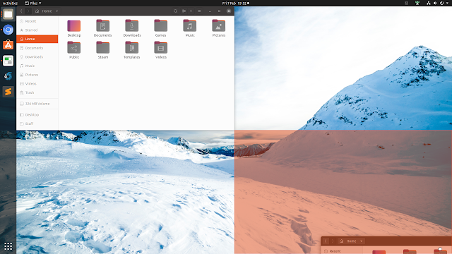 WinTile For GNOME Shell: Windows 10 Like Quarter Tiling (Snapping) With Super/Win + Arrow Keys Or Mouse gnome shell tweaks 
