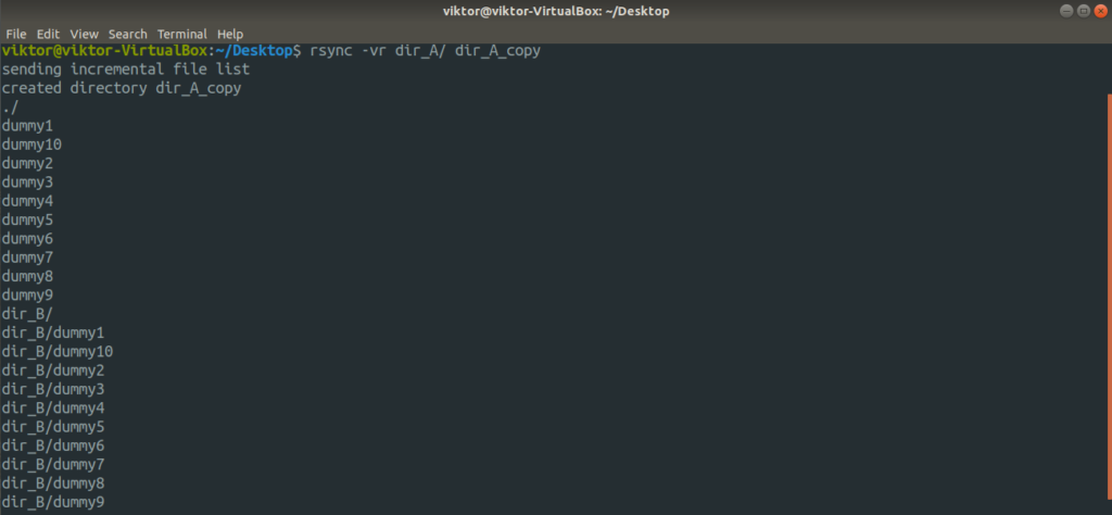 How can I Copy Files in a Folder into Another Folder on Linux Terminal BASH Programming 