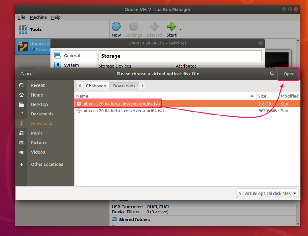 How to Install Ubuntu 20.04 on VirtualBox ubuntu Virtualbox 