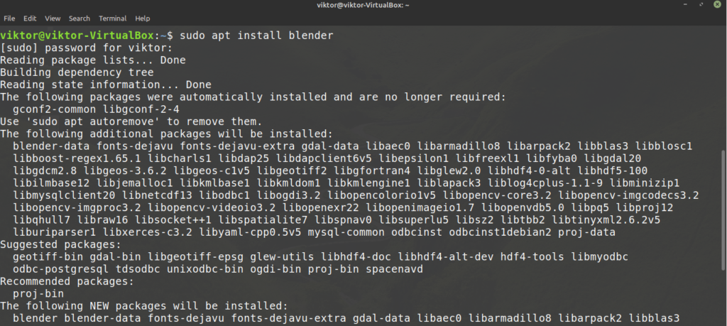 How to Install and Use Blender on Linux Mint Linux Mint VIdeo Editing 