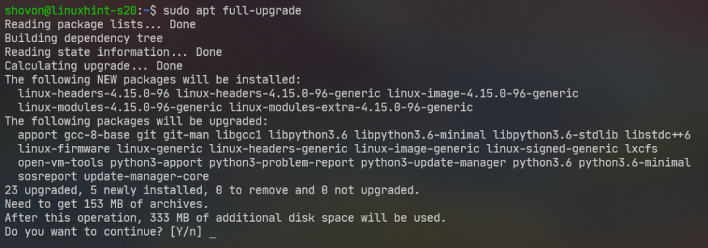 How to Upgrade Ubuntu 18.04 LTS to Ubuntu 20.04 LTS ubuntu 