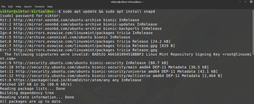 command line install gimpshop