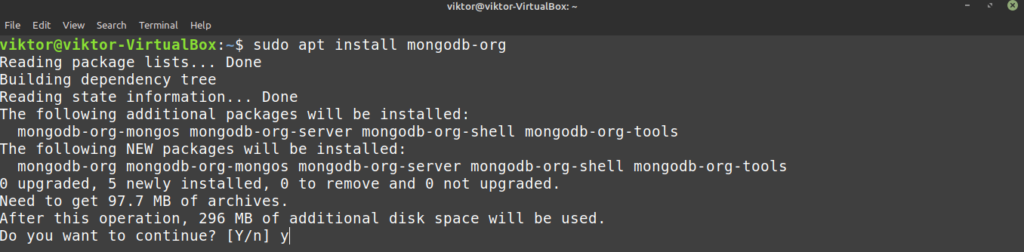 How to Install and Use MongoDB on Linux Mint Linux Mint MongoDB 