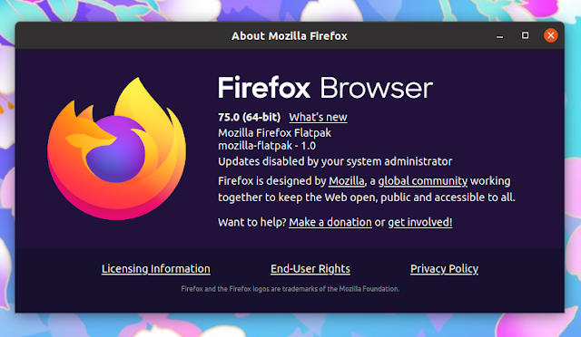Firefox 75 Released With Flatpak Support; Firefox On Wayland Now Has H.264 VA-API And Full WebGL Support Apps firefox news wayland 