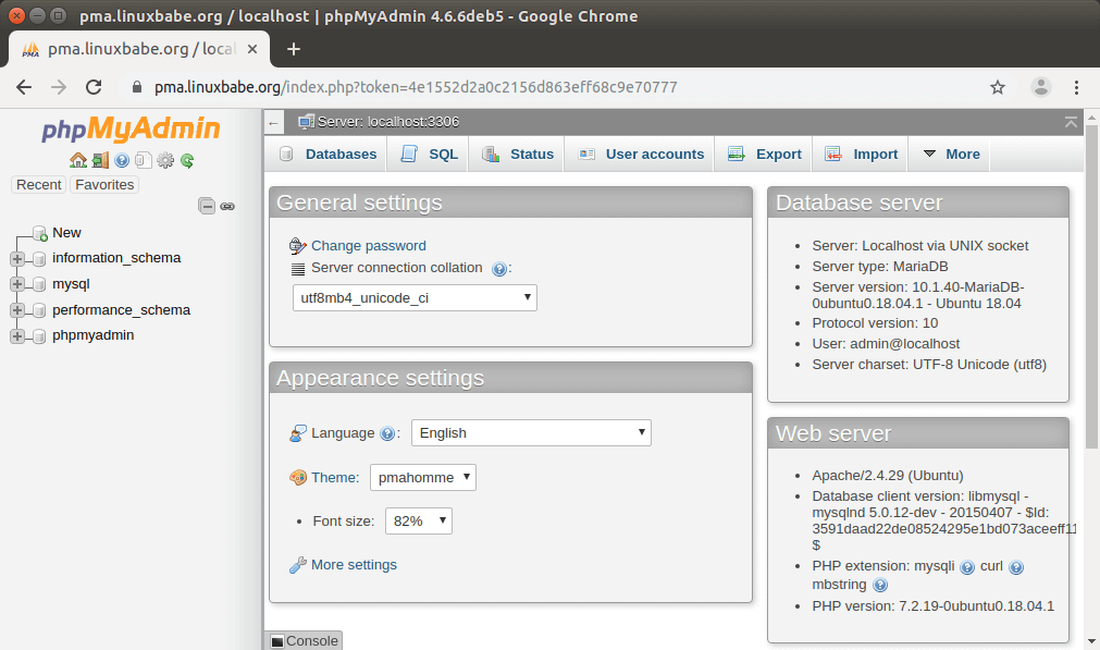How to Install phpMyAdmin with Apache (LAMP) on Ubuntu 20.04 phpMyAdmin ubuntu 