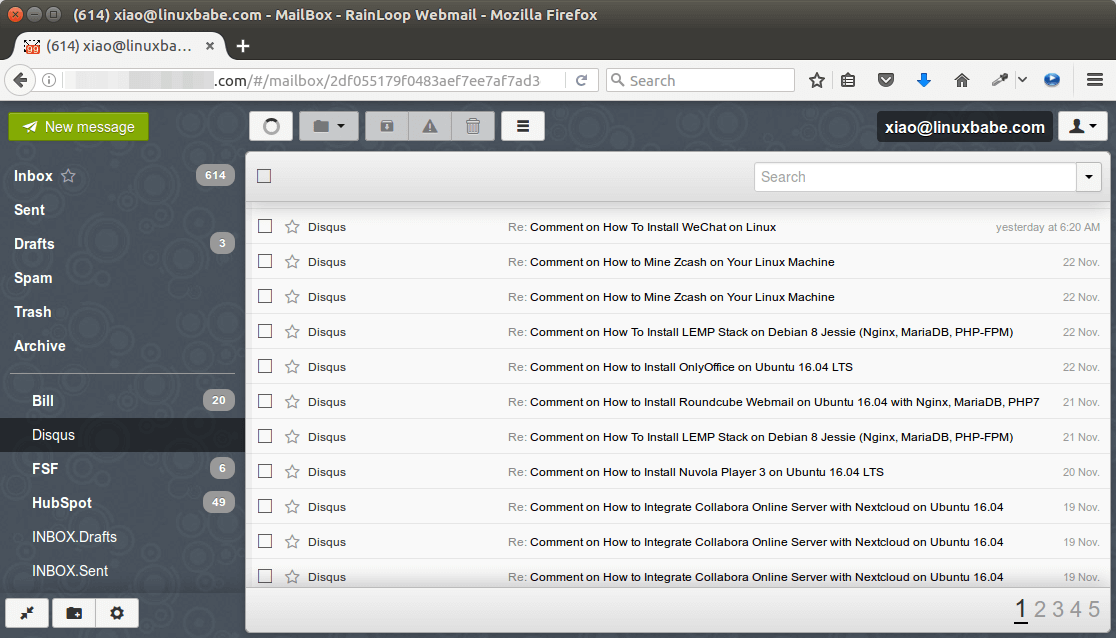 How to Install RainLoop Webmail on Ubuntu 20.04 with Apache/Nginx Mail Server ubuntu 