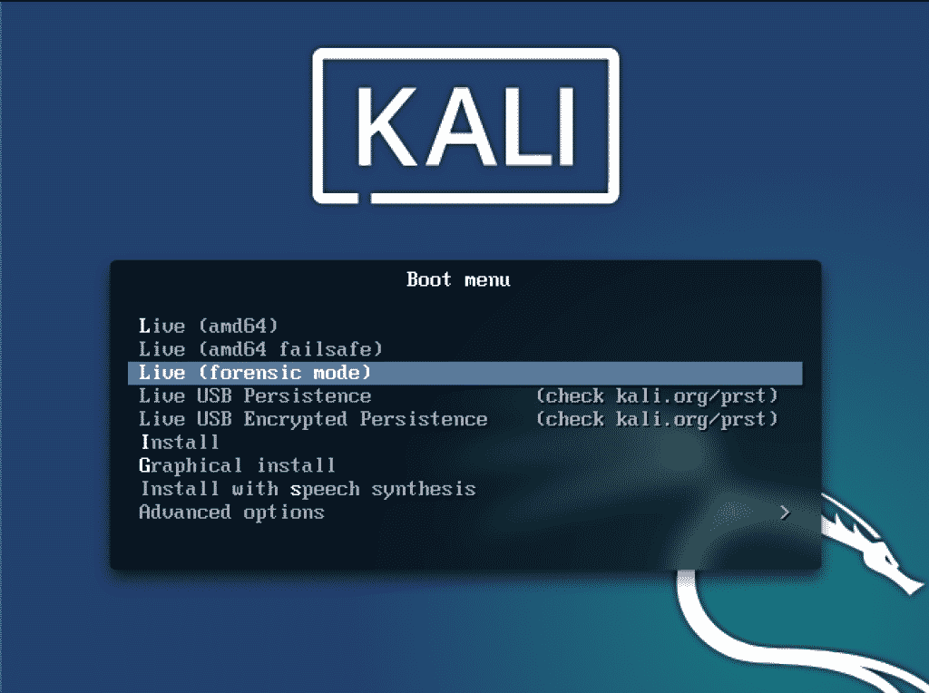 How to Use Kali Linux Forensics Mode Kali Linux Linux Forensics Ebook 