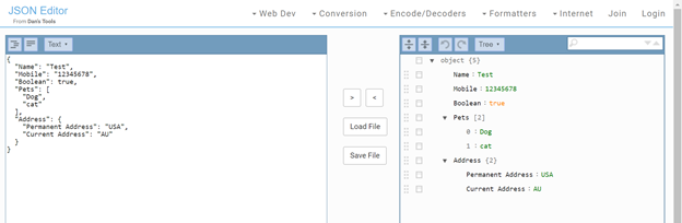 20 JSON Tools to Parse, Format, Validate and more Development 