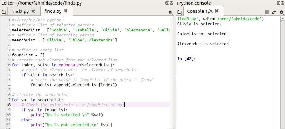 How to find the element in python list | Kirelos Blog