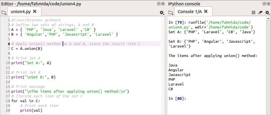 How To Use Union On Python Set | Kirelos Blog