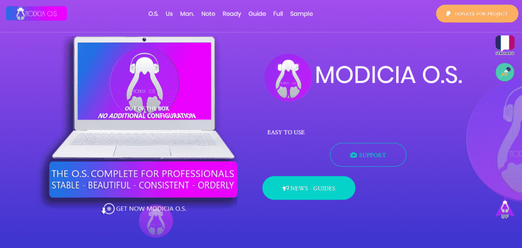 Review of MODICIA O.S. Modicia 