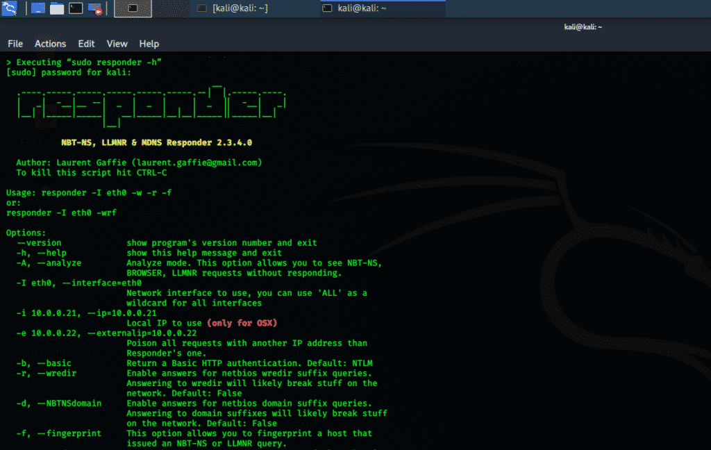 Top Sniffing and Spoofing Tools Kali Linux 2020.1 Kali Linux Security 