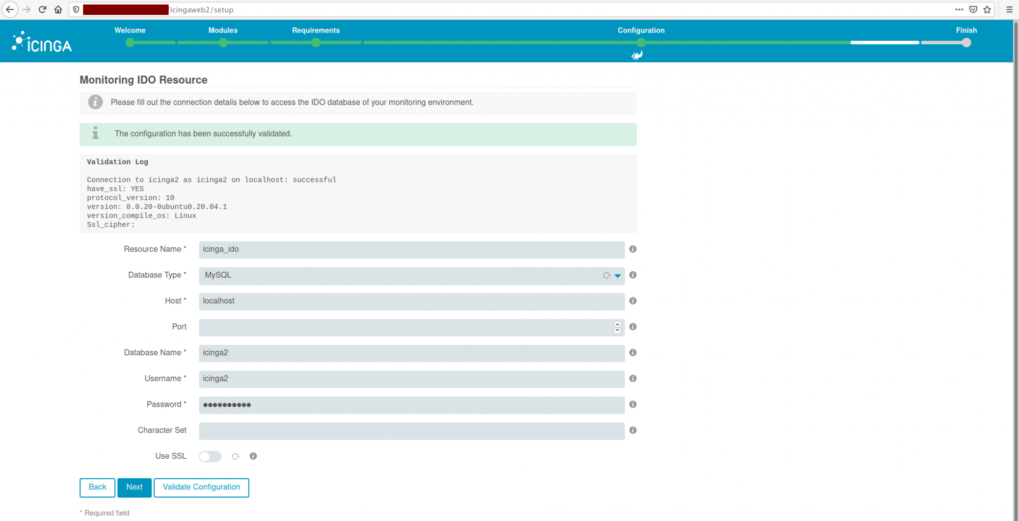 Второй мониторинг. Icingaweb2. Setup ticket Icinga.