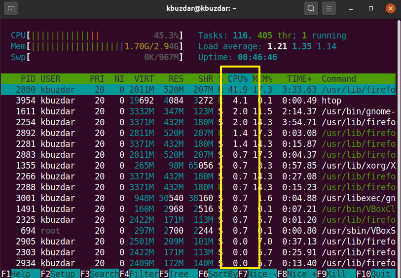 linux terminal system monitor