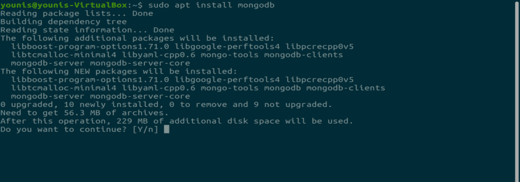 How to install MongoDB on Ubuntu 20.04 MongoDB ubuntu  