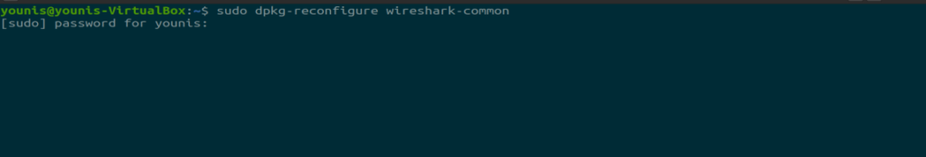 install wireshark ubuntu 20