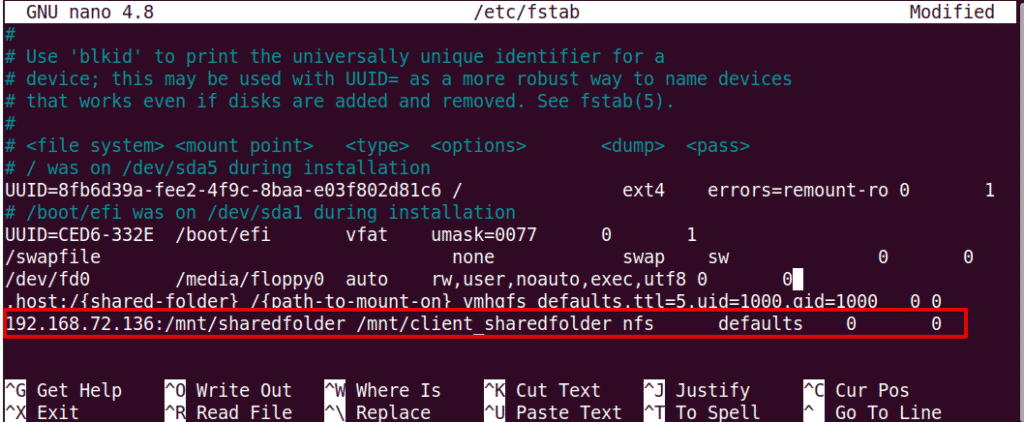 How to Mount NFS File System in Ubuntu 20.04 nfs ubuntu 