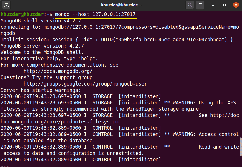 How to Install MongoDB on Ubuntu 20.04 MongoDB ubuntu  