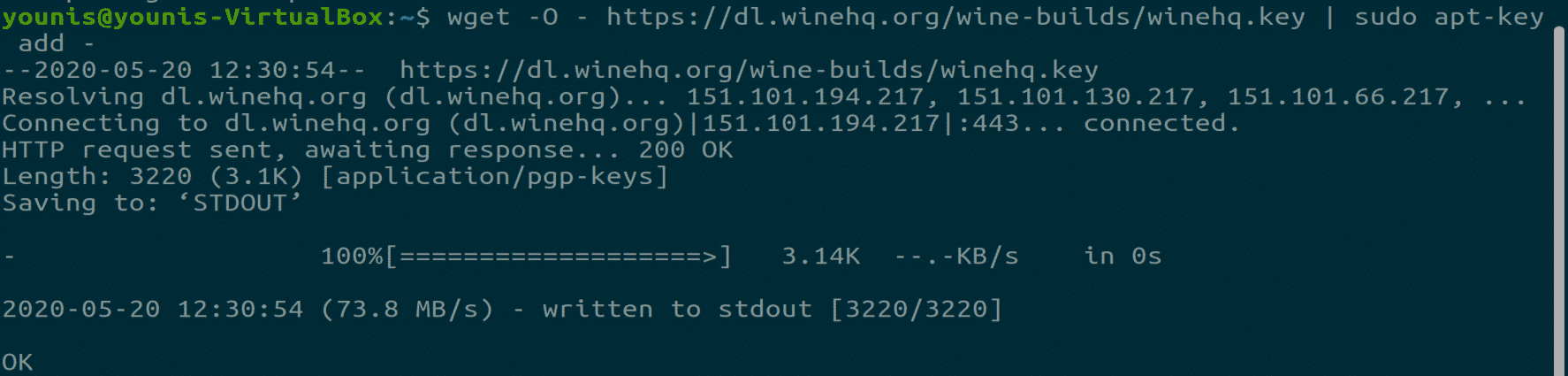 Репозитории Wine. Запуск программы Wine Linux 8.0 PNG. Wine Linux 8.0 PNG.