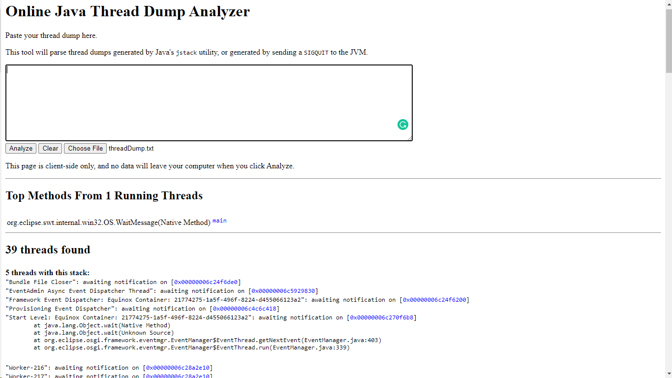 What is Thread Dump and How to Analyze them? Development Sysadmin WebSphere 
