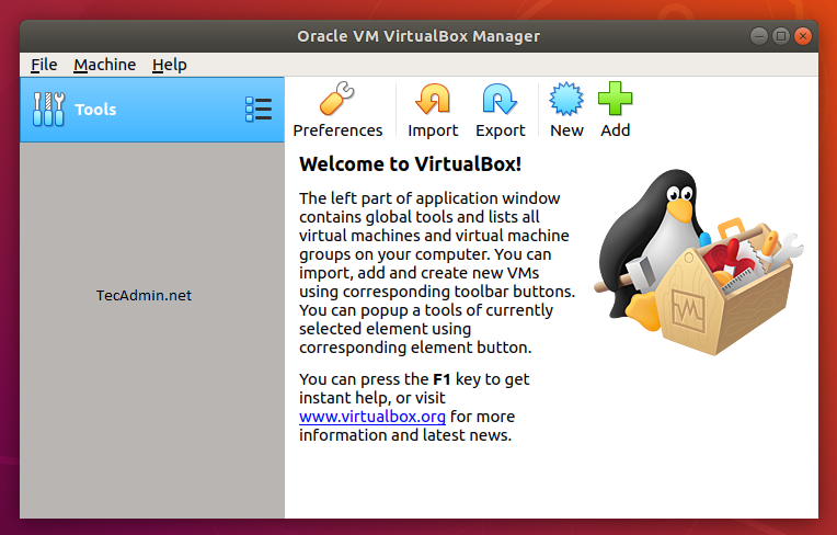 now to install ubuntu on virtualbox