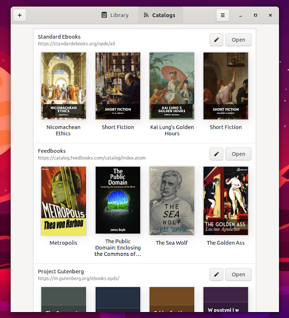 Linux eBook Reader Foliate 2.2.0 Adds Library View, eBook Discovery And Support For Comic Books ebook linux 