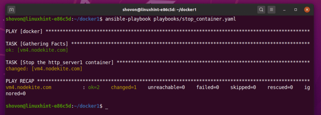 How to Stop All Docker Containers Using Ansible Ansible Docker 