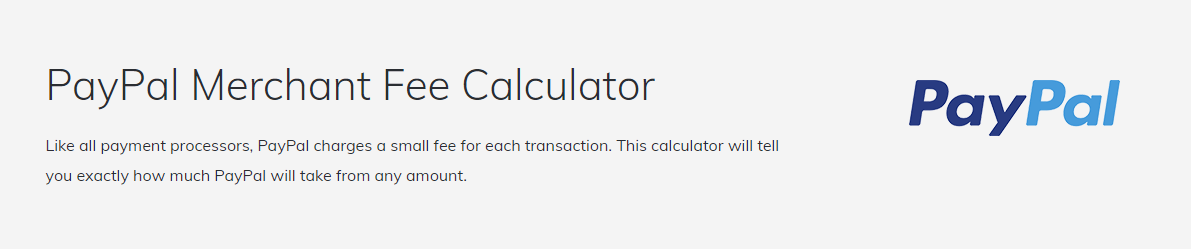 Try these PayPal Fee Calculator Before Sending Invoice Startup 
