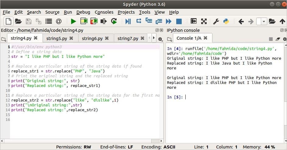 Format python para que sirve