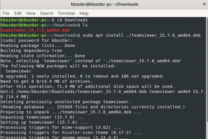 debian check installed packages