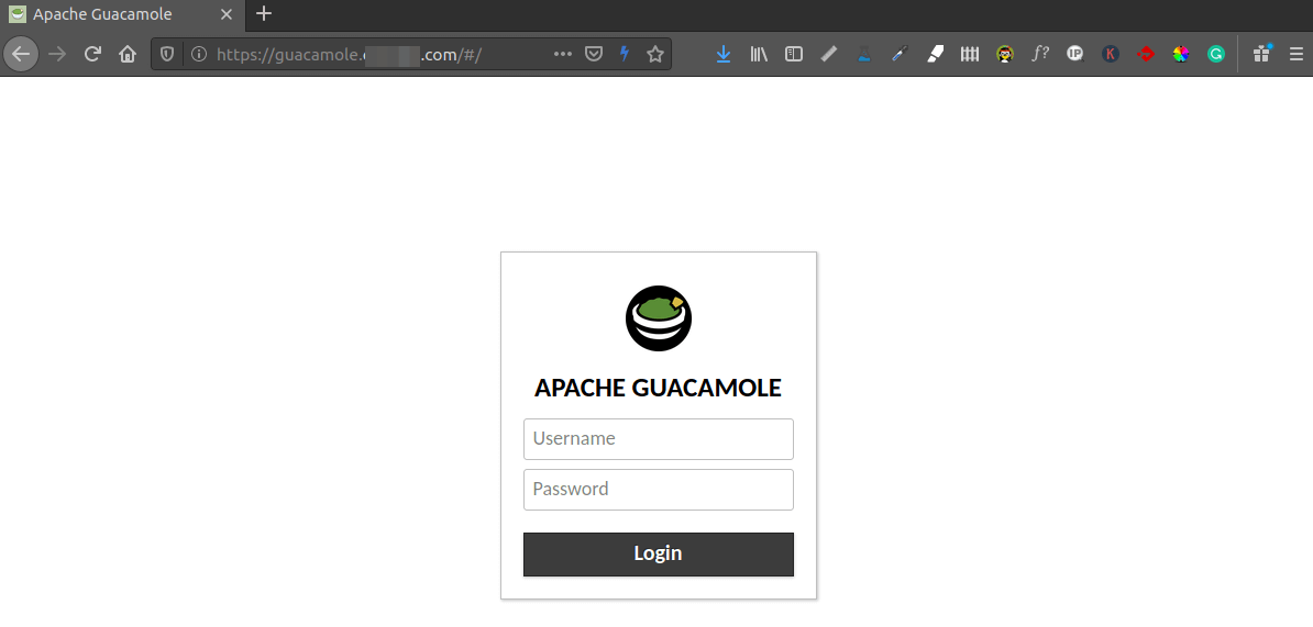 Set Up Apache Guacamole Remote Desktop on Debian 10 Buster Apache Guacamole Debian remote-desktop 