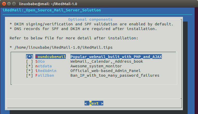 How to Easily Set Up a Mail Server on Debian 9 Stretch with iRedMail Debian email server iRedMail Mail Server 