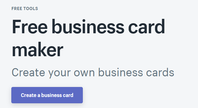 free online business card maker double sided