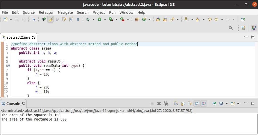 java constructor in abstract class