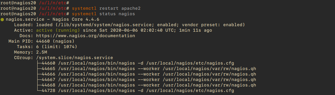 Nagios установка и настройка ubuntu