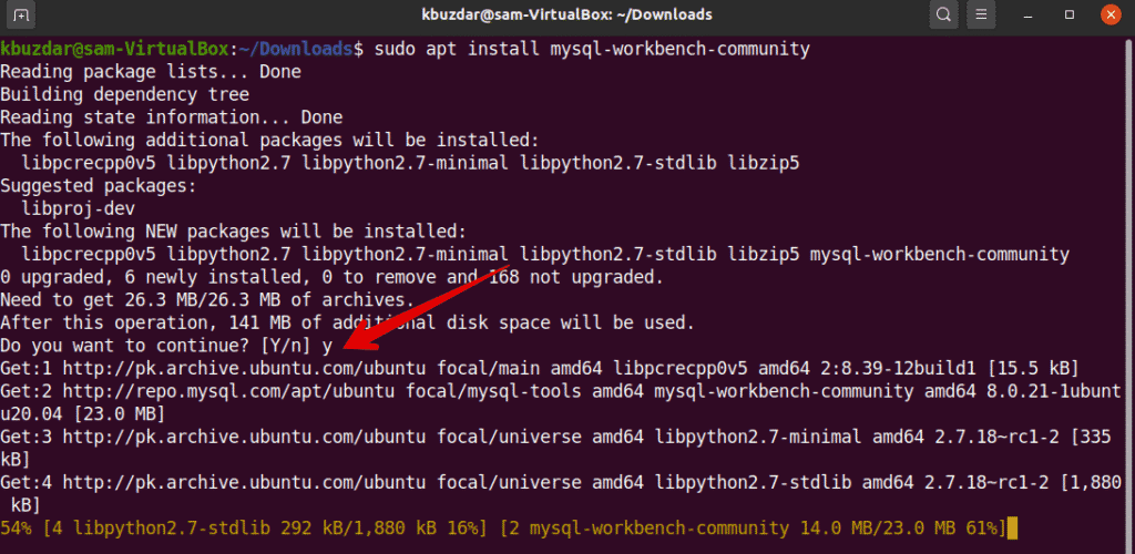 Install MySQL Workbench on Ubuntu 20.04 MySQL MariaDB ubuntu 