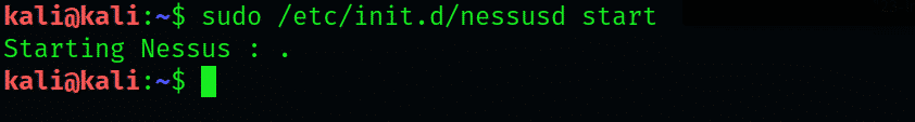 nessus for kali