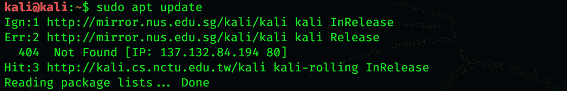 Ping Sweep in Kali Linux 2020 Kali Linux Networking 