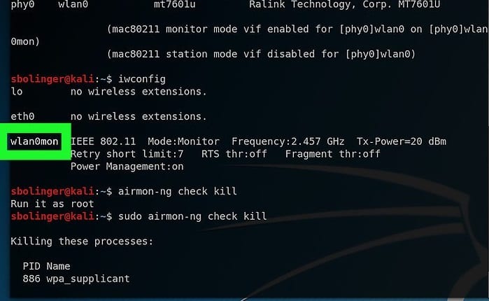 Kali Linux WPA and WPA2 Attacks Kali Linux Networking 