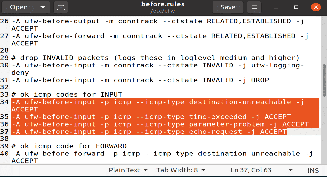 Advanced UFW Firewall Configuration in Ubuntu 20.04 Security ubuntu 