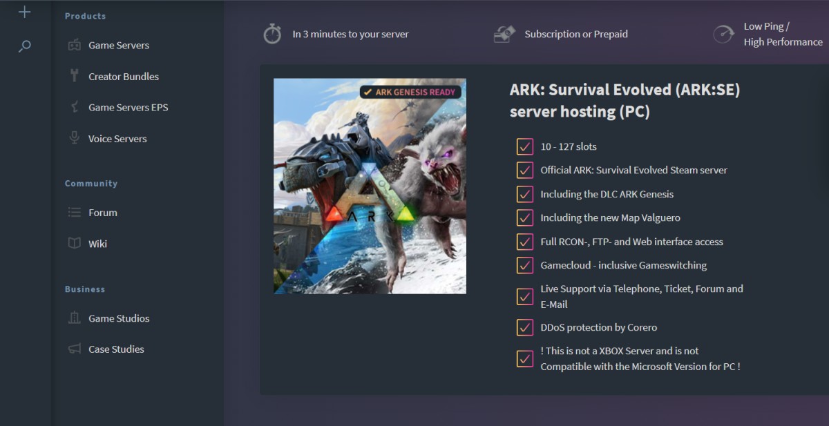 ark dedicated server unreplied ports