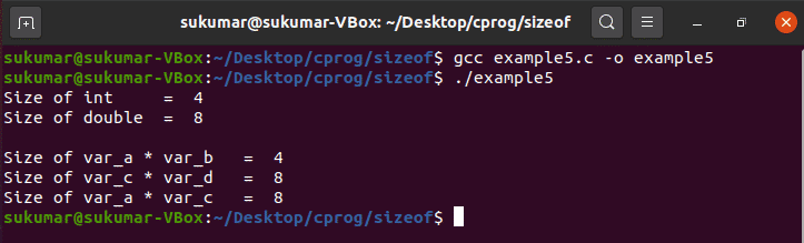 Sizeof operator in C language C Programming 