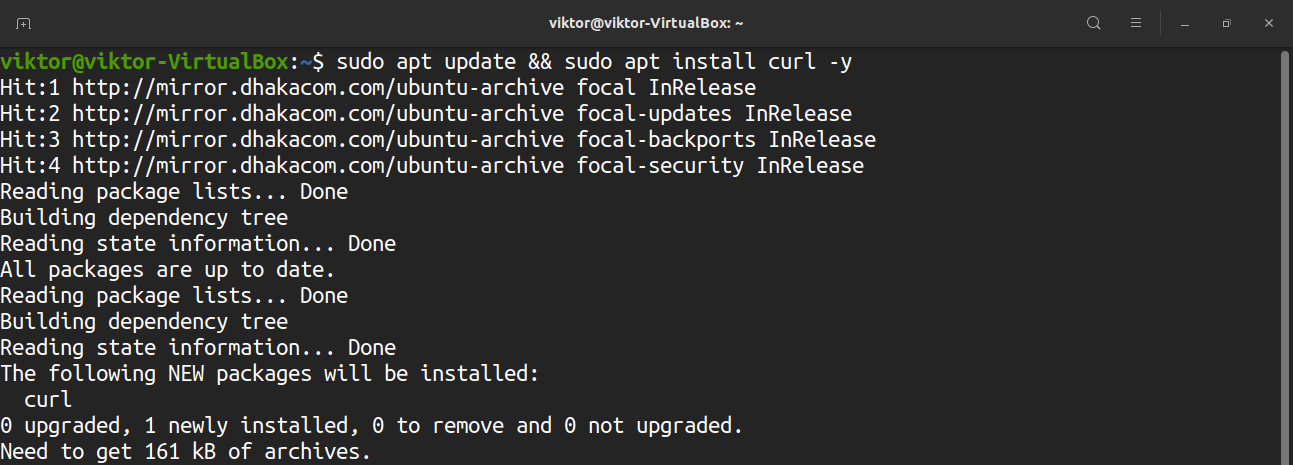 Get Public IP from Terminal on Ubuntu 20.04 Security ubuntu 