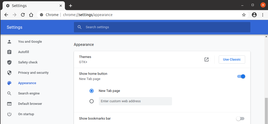 In Google Chrome How to Set Homepage Chrome Google 