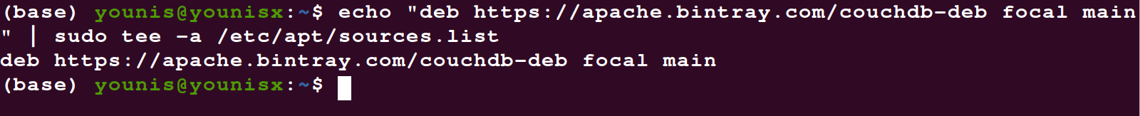Installing CouchDB on Ubuntu 20.04 Databases ubuntu 