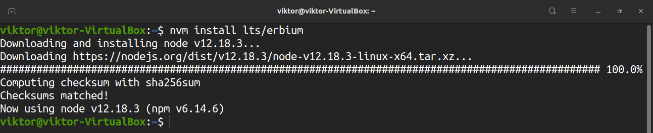 Install and Use Node.js on Ubuntu 20.04 javascript nodejs ubuntu 