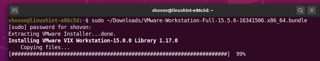 How to Install VMware Workstation Pro 15 on Ubuntu 20.04 ubuntu VMware 